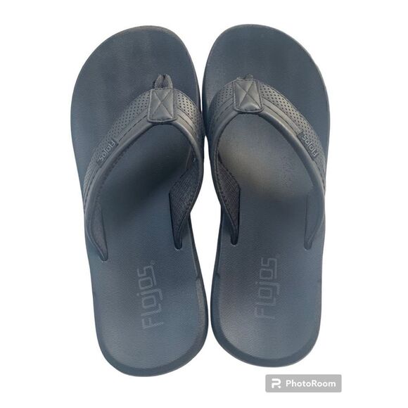 Flojos Mens Levee Flip Flop Size 8 - Picture 2 of 5
